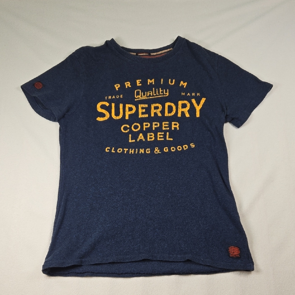 Copper Superdry Single Stitch Vintage Inspried T Shirt